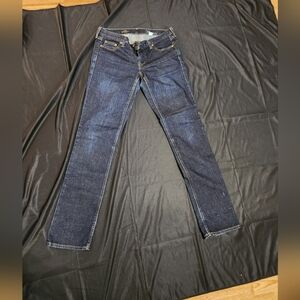 J. Crew Matchstick Dark Blue Jeans Size 28 Reg